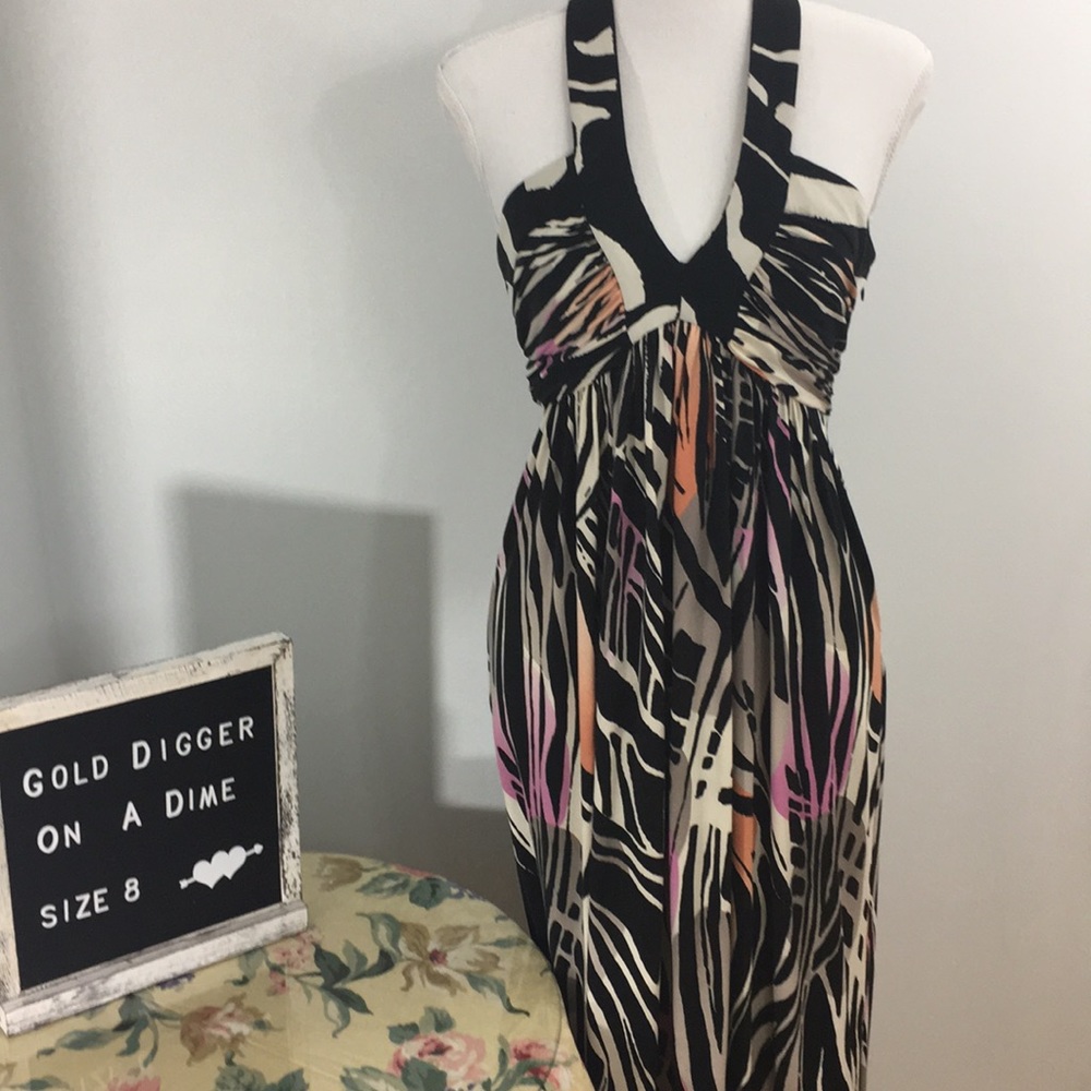 Stunning tribal halter top sundress.